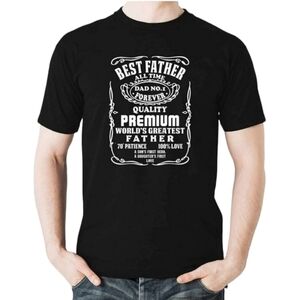 Best Father • Crewneck Tee • 100% Cotton, NWT, Small & Lg Avail, Can Made